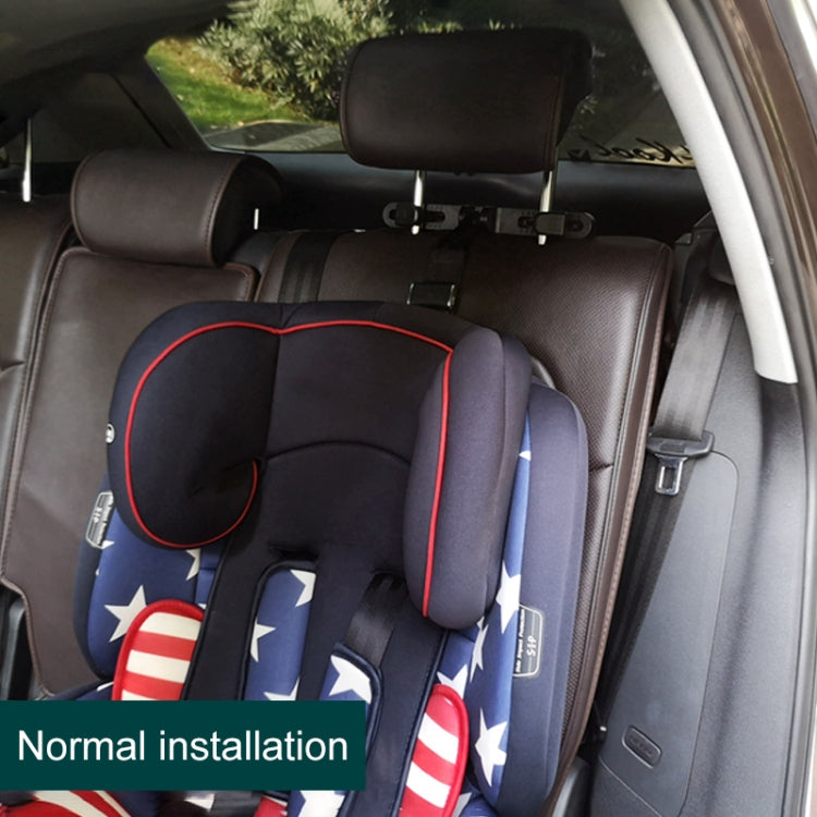 Adjustable LATCH Safety Seat Fixer for Kids - Universal Car Bracket with Headrest Support