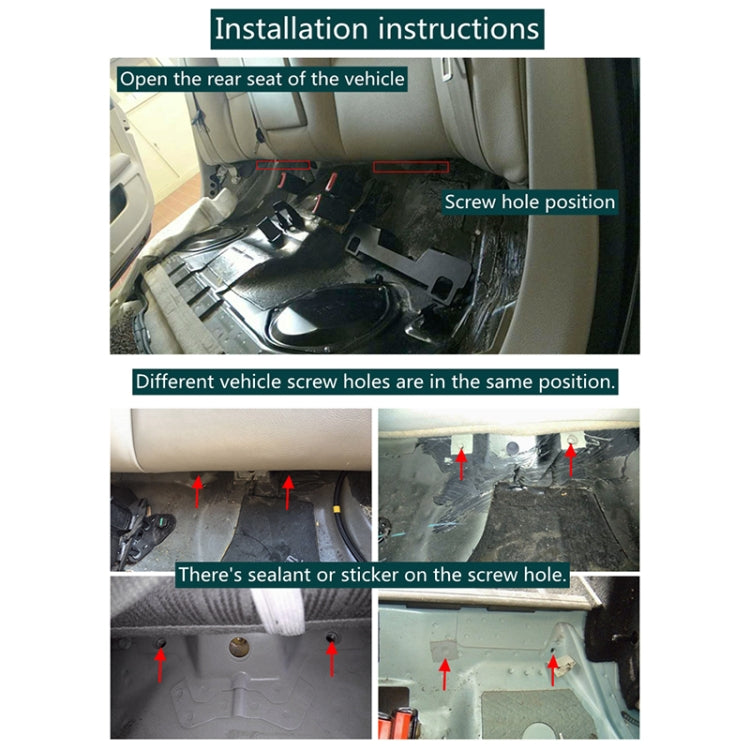 ISOFIX & LATCH Dual-Purpose Child Seat Interface for Audi A4/A6