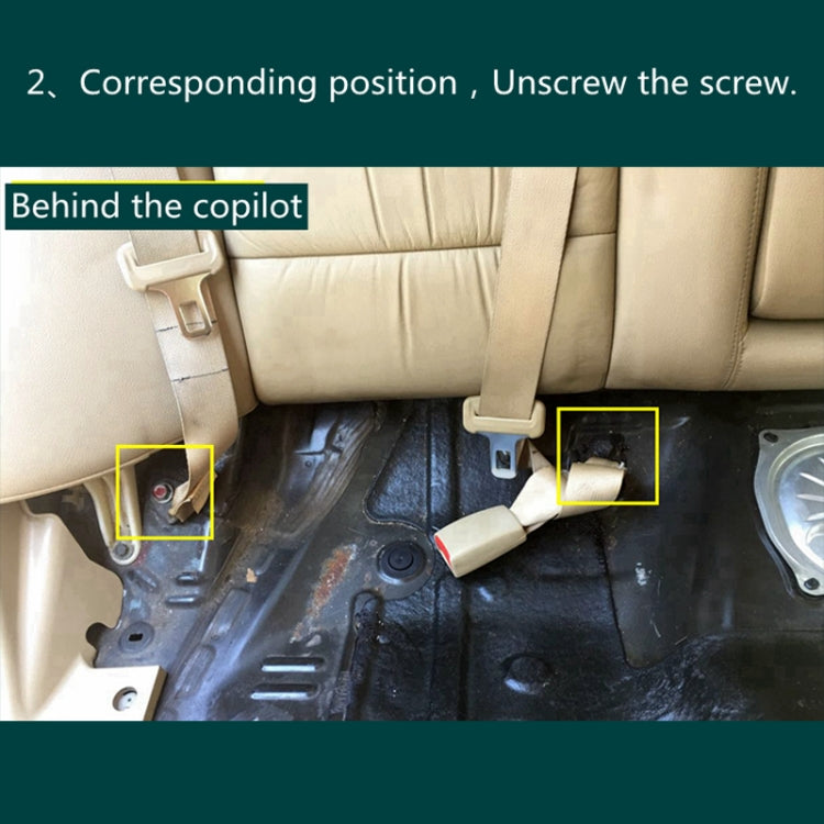 ISOFIX Child Seat Bracket for Honda Accord (2003-2007) - Secure, Adjustable & Easy Installation