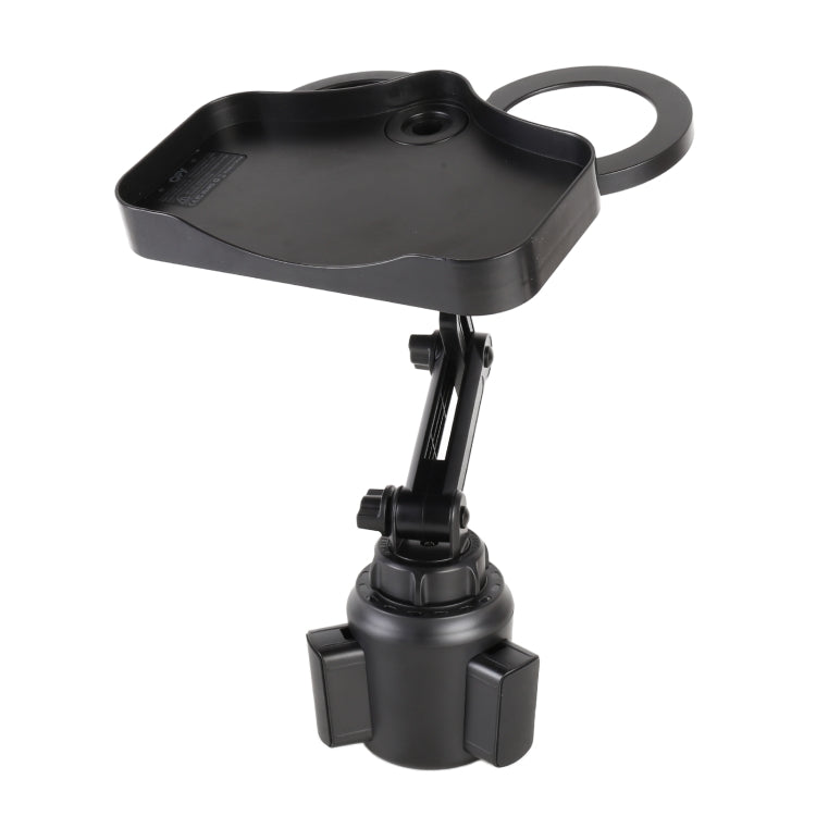 Versatile Car Cup Holder with Wireless Charging & Organiser Features
