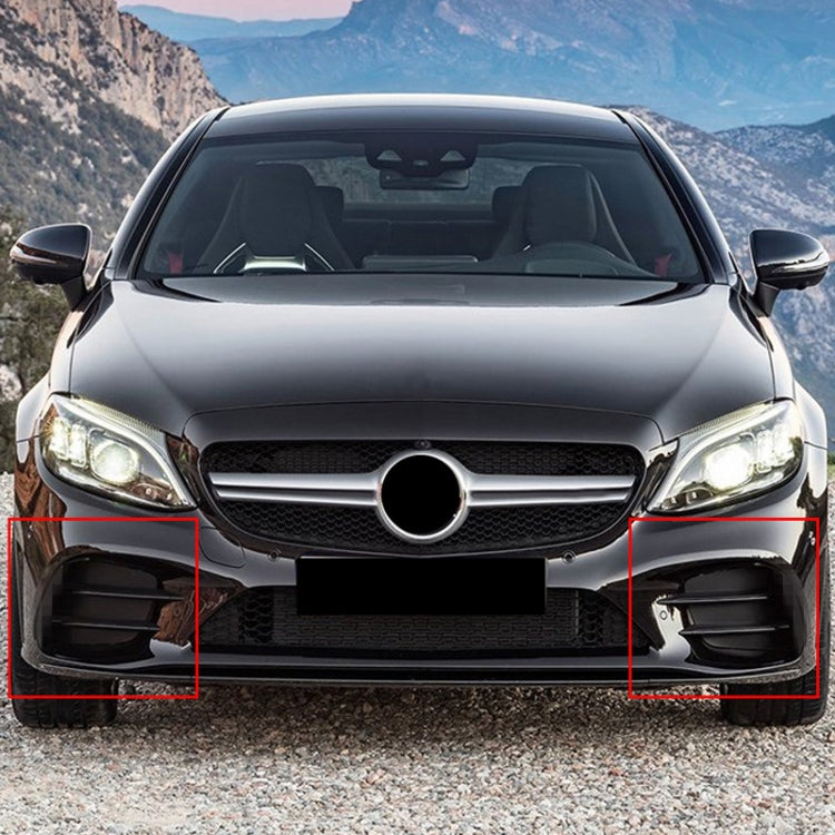 Car Air Inlet Grille Decoration Sticker Strip for Mercedes-Benz C Class C180L/C260L/C300L
