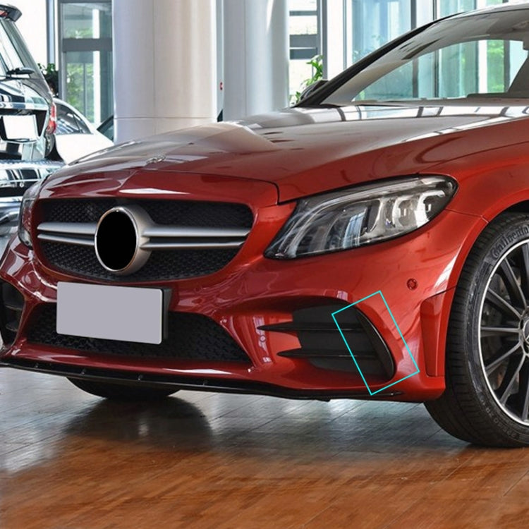 Car Front Wind Knife Decoration Sticker Strip for Mercedes-Benz C Class C180L/C260L/C300L