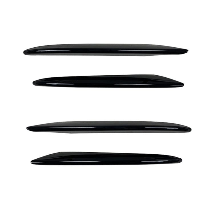 Car Front Bumper AMG Air Inlet Grille Decoration Sticker Strip for Mercedes-Benz E Class W213 2016-2020/E200/E260/E300