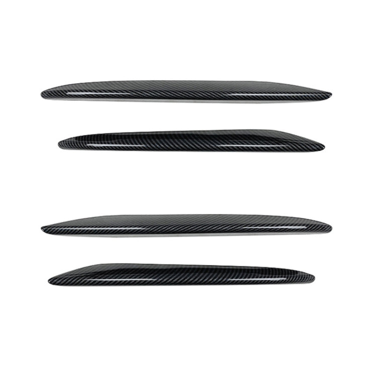 Car Front Bumper AMG Air Inlet Grille Decoration Sticker Strip for Mercedes-Benz E Class W213 2016-2020/E200/E260/E300