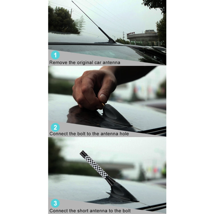 Short Universal Car Antenna Aerial 7.5cm, 7.5cm