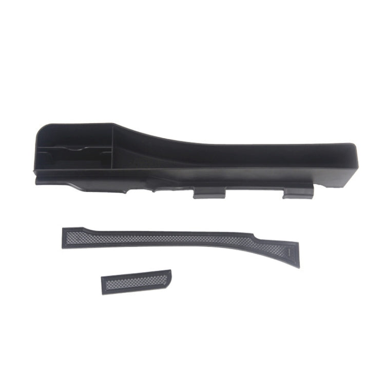 Front Passenger Seat Gap Storage Box for Jeep Wrangler JK (2007-2017) - Rubber Pad Organizer