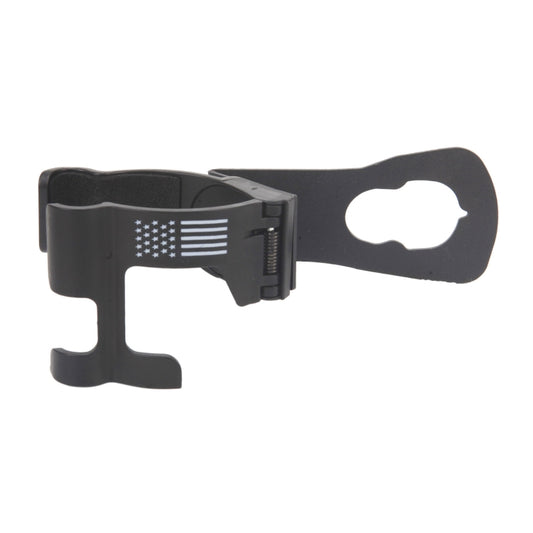2-in-1 Jeep Wrangler JK Cup Holder and Phone Mount with US Flag Design