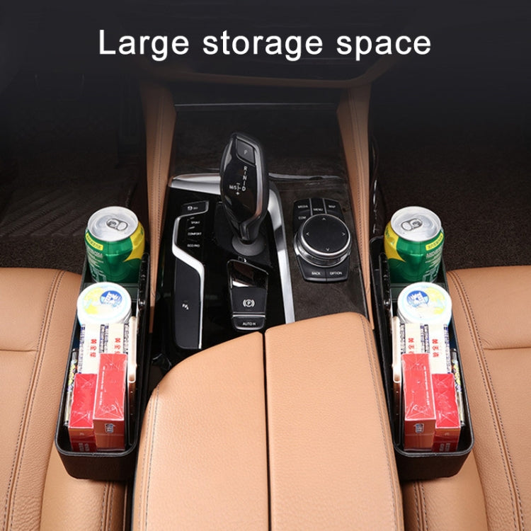 Car Seat Gap Organiser with Dual USB Charging - 1 Pair