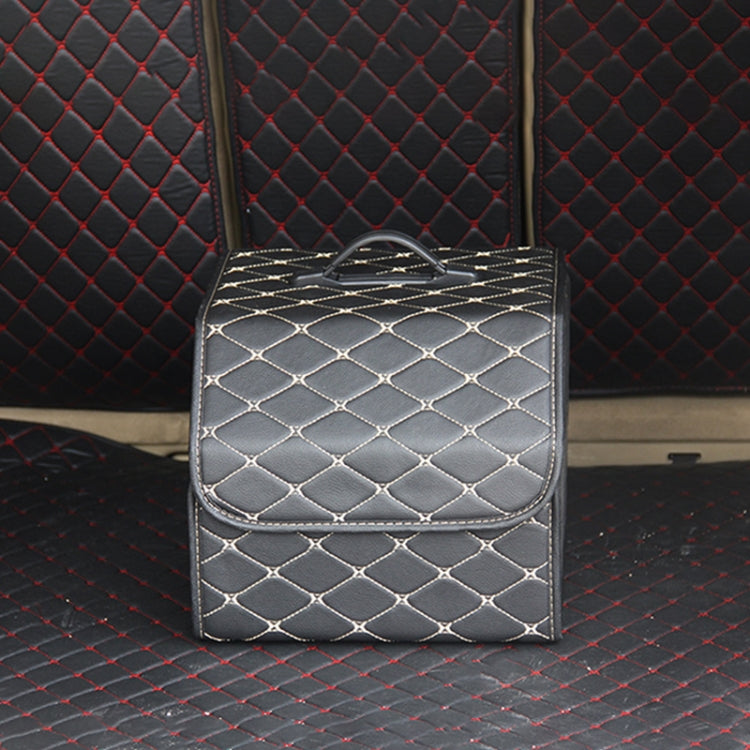 Compact Rhombic Foldable Car Boot Organiser – 33 x 32 x 30cm