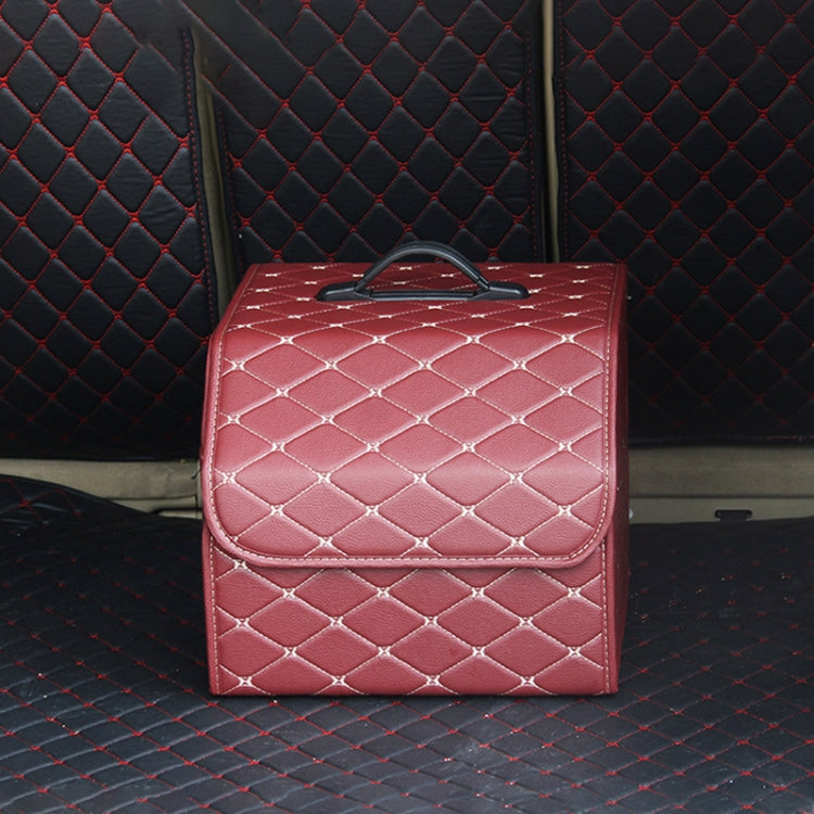 Compact Rhombic Foldable Car Boot Organiser – 33 x 32 x 30cm