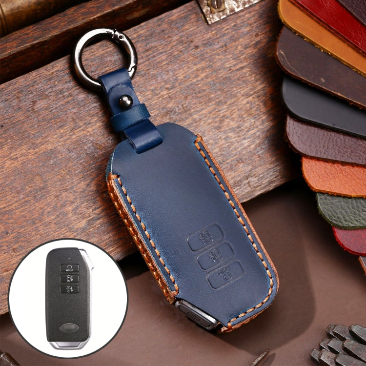 KIA Luxury Cowhide Leather Key Fob Protector by Hallmo