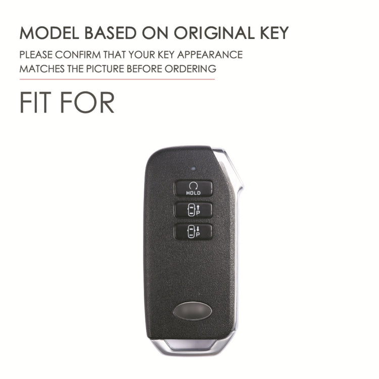 KIA Luxury Cowhide Leather Key Fob Protector by Hallmo