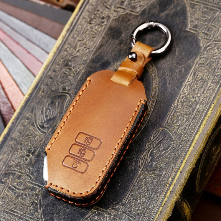 KIA Luxury Cowhide Leather Key Fob Protector by Hallmo