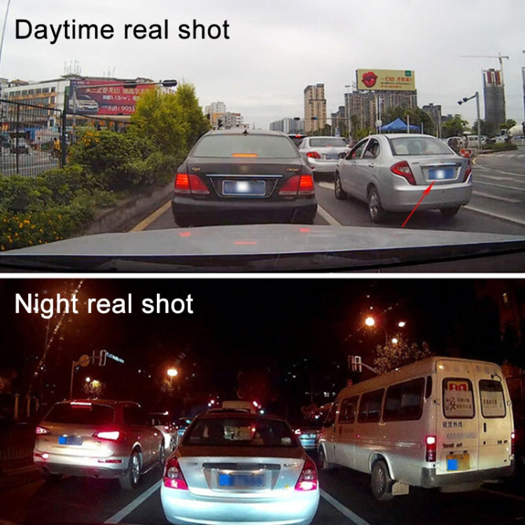 5.5-Inch K5 Car Dash Cam with Dual Recording, Starlight Night Vision, and 24-Hour Parking Monitoring