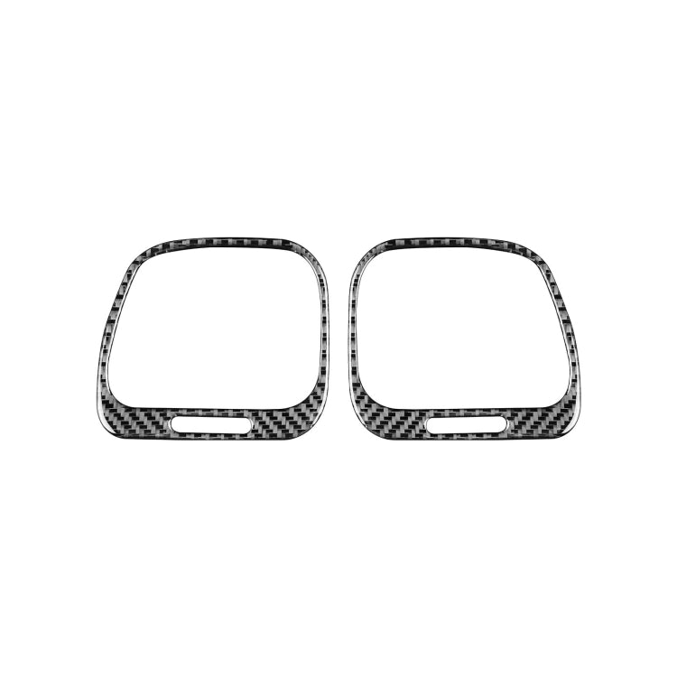 Sleek Carbon Fibre Air Outlet Trim Stickers for Volkswagen Scirocco (2009-2016) - 2 Piece Set