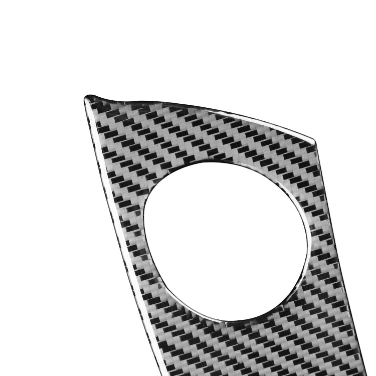 Stylish Carbon Fibre Warning Light Switch Panel Sticker for Toyota RAV4 (2006-2013) - Universal Fit for Left and Right Drive