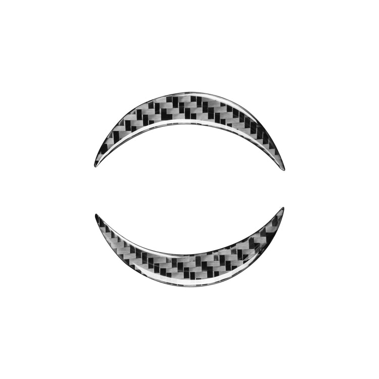 Carbon Fibre Steering Wheel Label Sticker for Toyota RAV4 (2006-2013) - Left & Right Drive Universal Fit