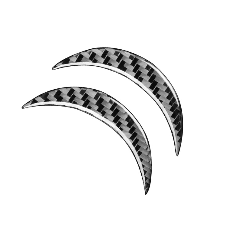 Carbon Fibre Steering Wheel Label Sticker for Toyota RAV4 (2006-2013) - Left & Right Drive Universal Fit