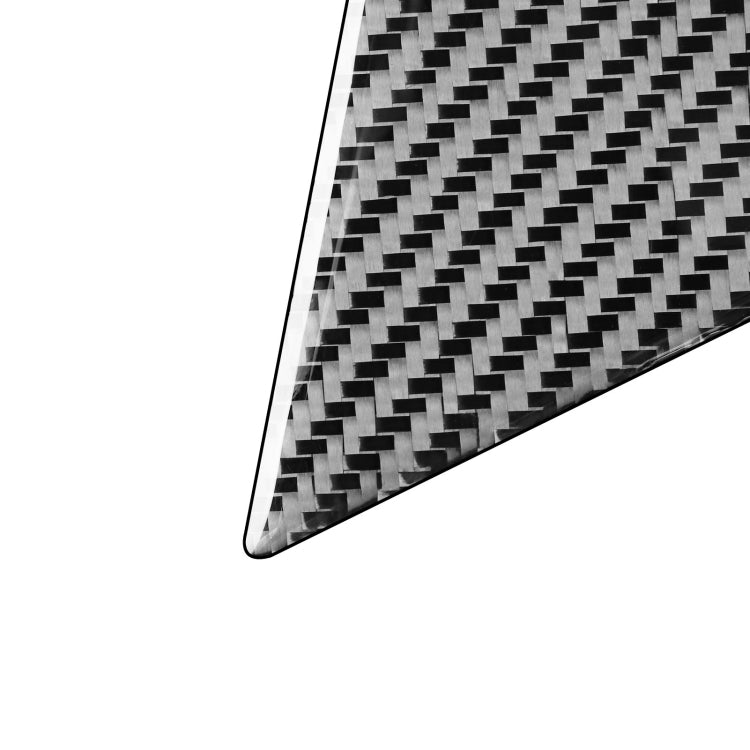 Sleek Carbon Fibre Central Control Switch Panel Sticker for Toyota RAV4 (2006-2013) - Left and Right Drive Compatibility