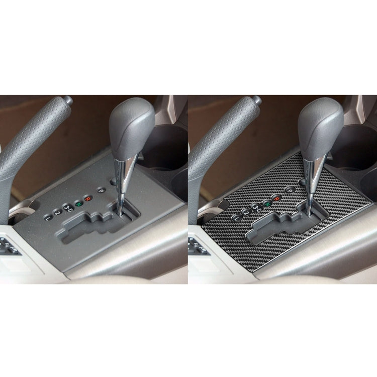 Sleek Carbon Fibre Gear Panel Trim for Toyota RAV4 (2006-2013) - Left Drive