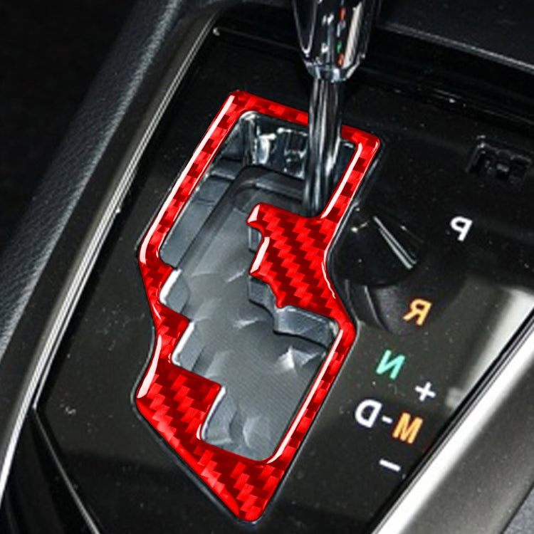 Carbon Fibre Gear Shift Decor Sticker for Toyota Corolla 2014-2018, Right-Hand Drive