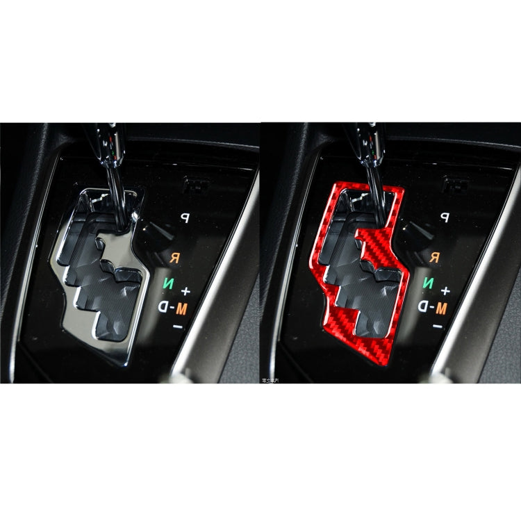Carbon Fibre Gear Shift Decor Sticker for Toyota Corolla 2014-2018, Right-Hand Drive