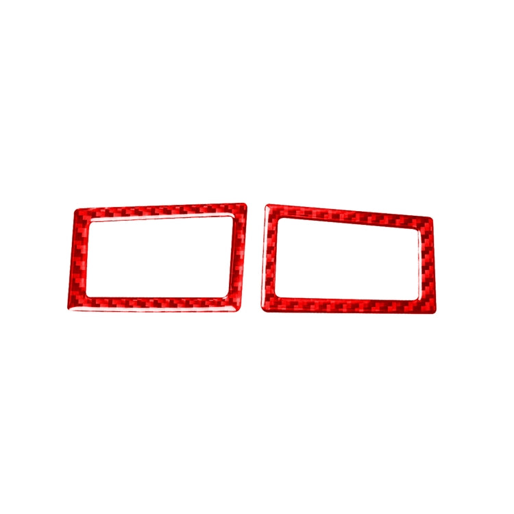 Carbon Fibre Dashboard Air Vent Stickers for Toyota Corolla (2014-2018) - 2 Piece Set