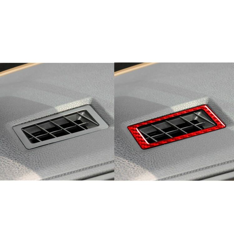 Carbon Fibre Dashboard Air Vent Stickers for Toyota Corolla (2014-2018) - 2 Piece Set