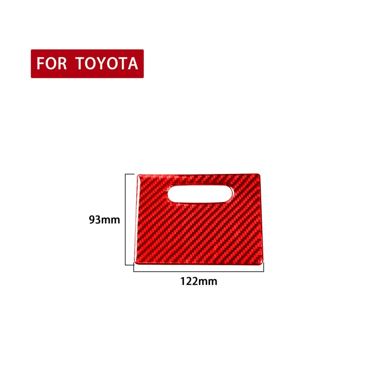 Carbon Fibre Decorative Sticker for Toyota Corolla Cigarette Lighter Cover (2014-2018) - Left & Right Drive Compatible