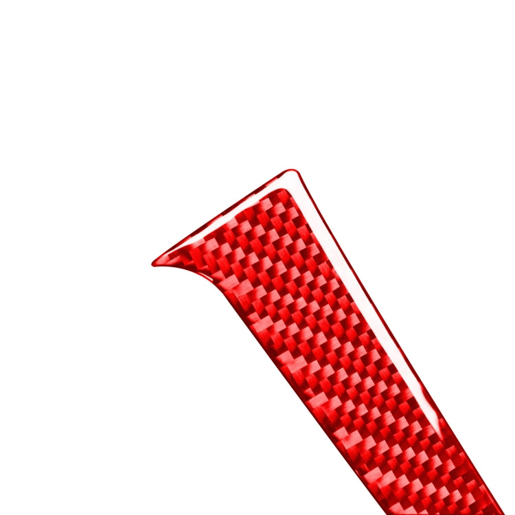 Carbon Fibre Gear Side Accent Stickers – 2 Piece Set for Toyota Corolla (2014-2018) Left Drive
