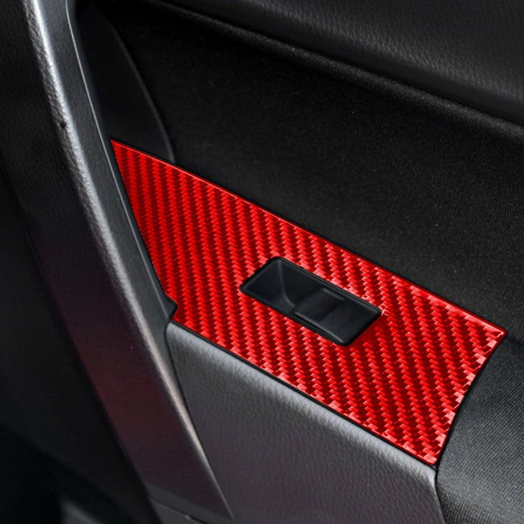 Carbon Fibre Decorative Stickers Set for Toyota Corolla 2014-2018 (Left Drive) - 4 Pieces