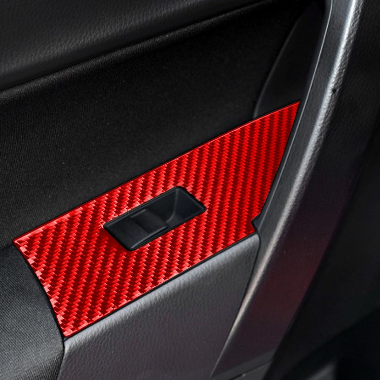 Set of 4 Carbon Fibre Decorative Stickers for Toyota Corolla (2014-2018) - Right Drive Styling Enhancement