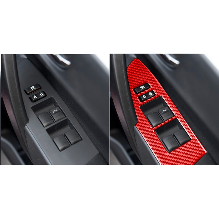 Set of 4 Carbon Fibre Decorative Stickers for Toyota Corolla (2014-2018) - Right Drive Styling Enhancement