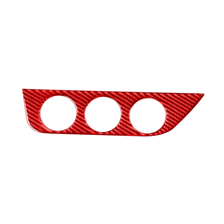 Carbon Fibre Air Conditioning Switch Panel Sticker for Toyota Corolla (2014-2018, Left Drive)