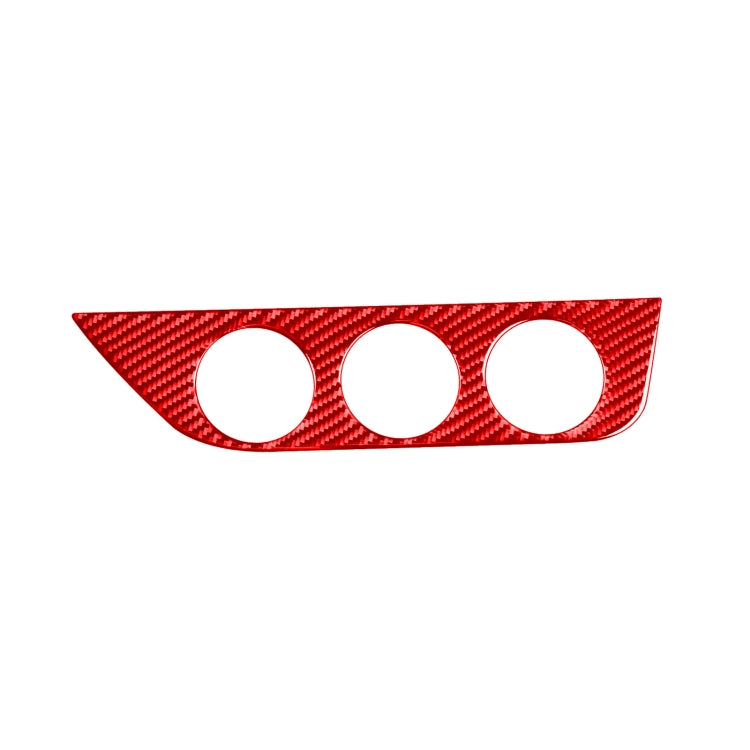 Carbon Fibre Decorative Sticker for Toyota Corolla 2014-2018 Air Conditioning Switch Panel (Right Drive)