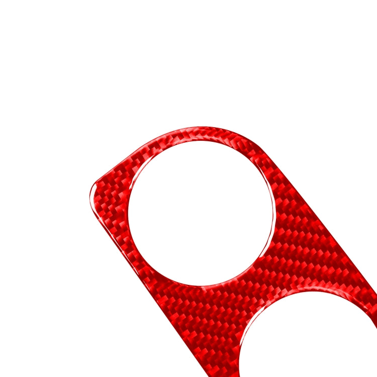 Carbon Fibre Decorative Sticker for Toyota Corolla Air Conditioning Switch Panel (2014-2018, Right Drive)