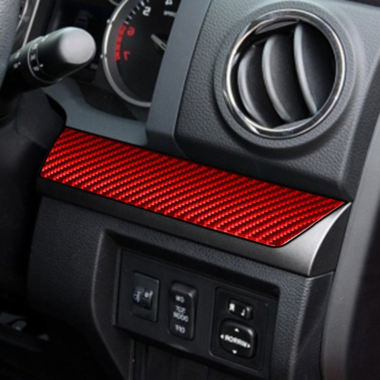 Carbon Fibre Decorative Stickers for Toyota Tundra Centre Console (2014-2018 Right Drive) - 3 Piece Set