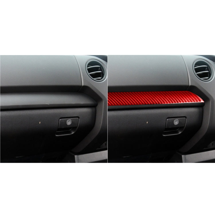 Carbon Fibre Decorative Stickers for Toyota Tundra Centre Console (2014-2018 Right Drive) - 3 Piece Set