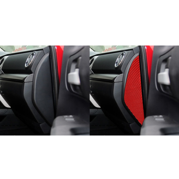 Carbon Fibre Decorative Anti-Collision Stickers for Toyota Tundra 2014-2018 - 2 Piece Set