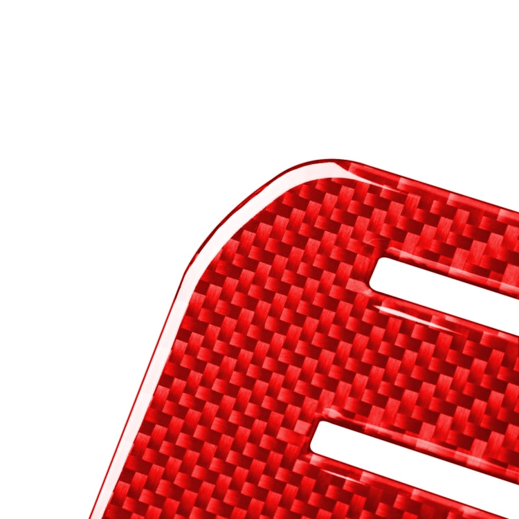 Carbon Fibre Central Control Mat Set for Toyota Tundra (2014-2018) - 2 Piece Decorative Stickers