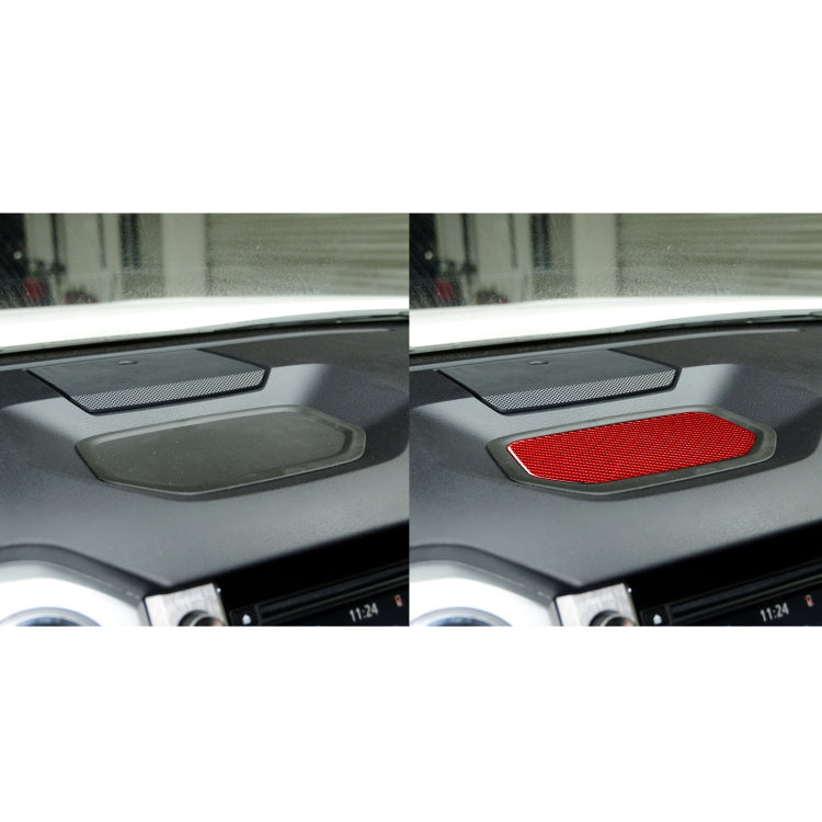 Carbon Fibre Dashboard Storage Mat and Decorative Sticker for Toyota Tundra 2014-2018