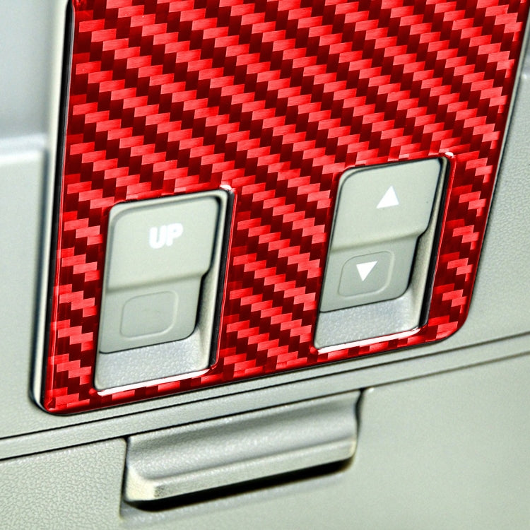 Carbon Fibre Decorative Stickers for Toyota Tundra Front Row Reading Light – 4 Piece Set (2014-2018)