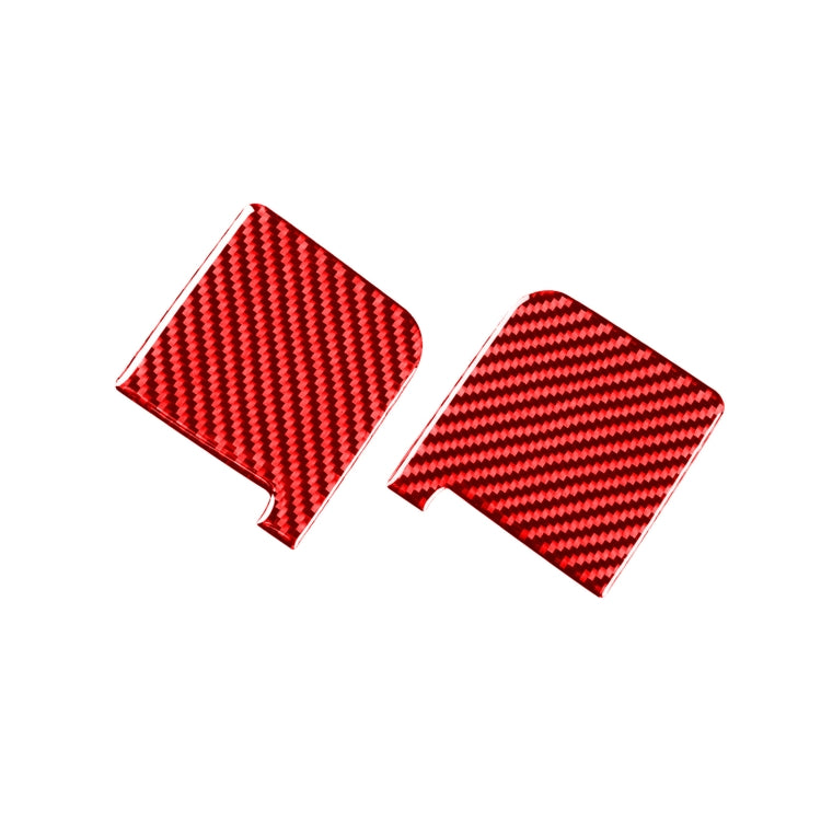 Carbon Fibre Interior Door Bowl Stickers Set for Toyota Tundra 2014-2018 - 4 Piece Decorative Kit