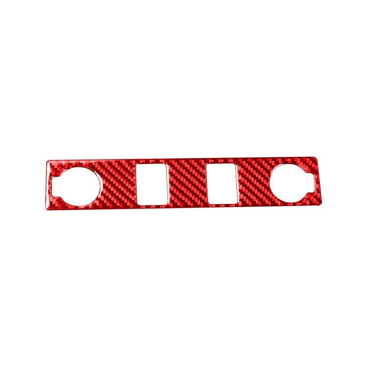 Carbon Fibre Decorative Sticker for Toyota Tundra Cigarette Lighter Switch (2014-2018) - Universal Fit