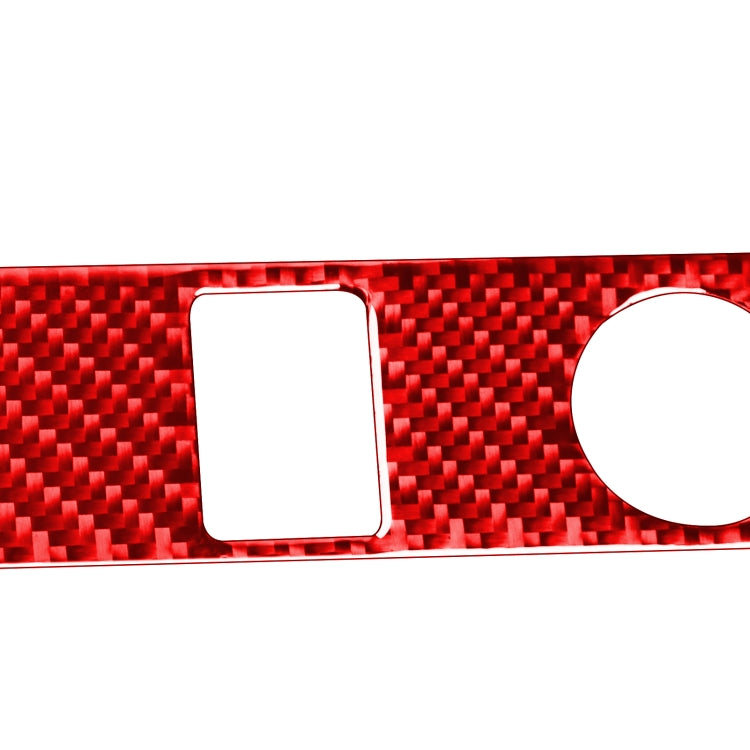 Carbon Fibre Decorative Sticker for Toyota Tundra Cigarette Lighter Switch (2014-2018) - Universal Fit