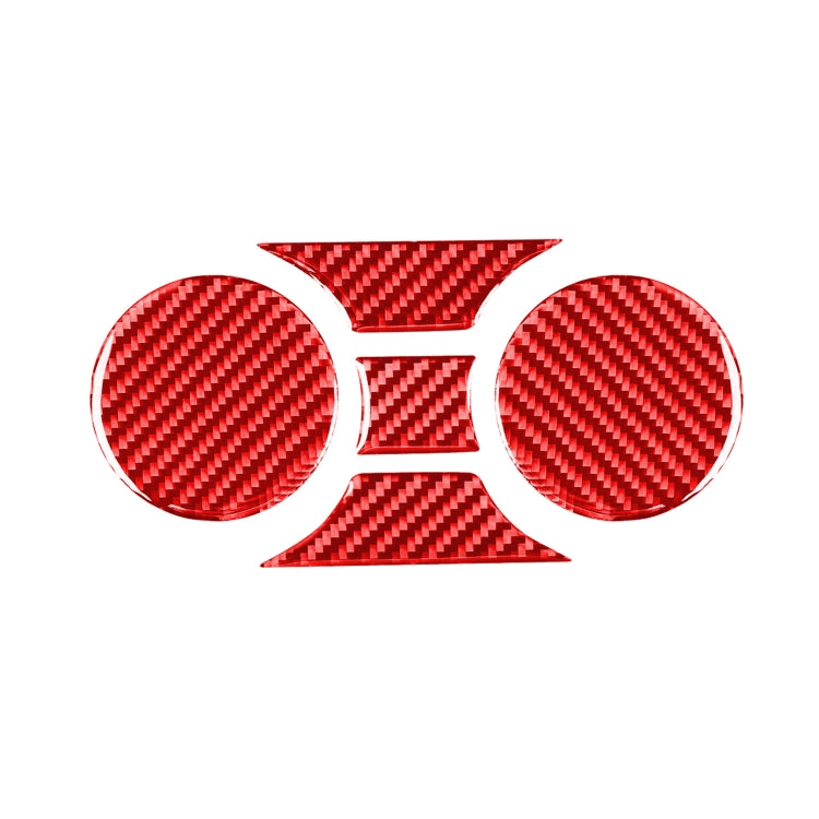 Carbon Fibre Decorative Sticker for Toyota Tundra Cup Holder Panel (2014-2018) – Universal Fit for Left and Right Drive