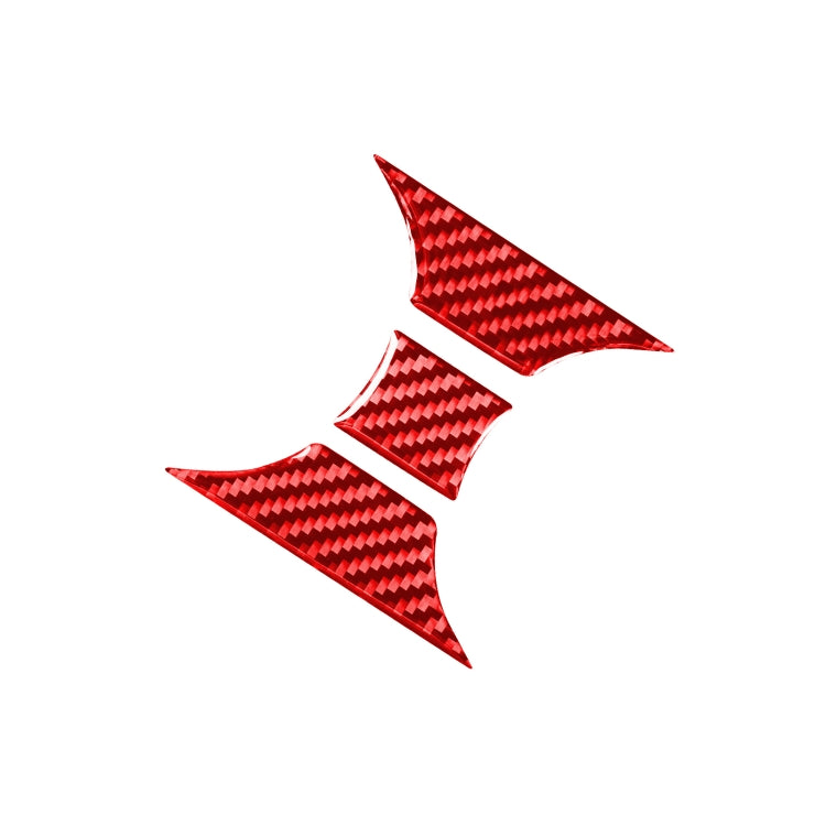 Carbon Fibre Decorative Sticker for Toyota Tundra Cup Holder Panel (2014-2018) – Universal Fit for Left and Right Drive