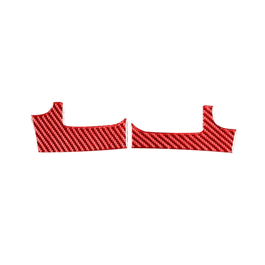 2-Piece Carbon Fibre Dashboard Air Vent Stickers for Toyota Tundra (2014-2018) - Left-Hand Drive