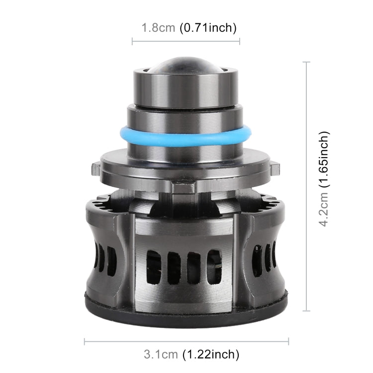 1 Pair 9005 27W / DC12V Car Aluminum Alloy LED Headlight