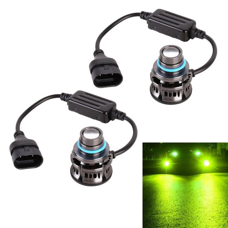 1 Pair 9006 27W / DC12V Car Aluminum Alloy LED Headlight